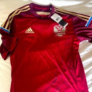Home Russia Soccer Jersey